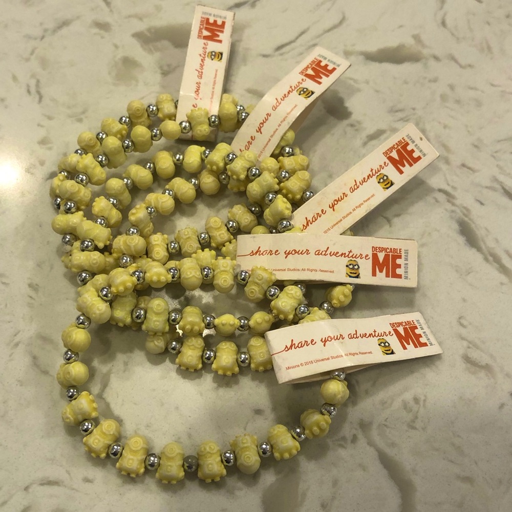 NWT Minion Bracelets